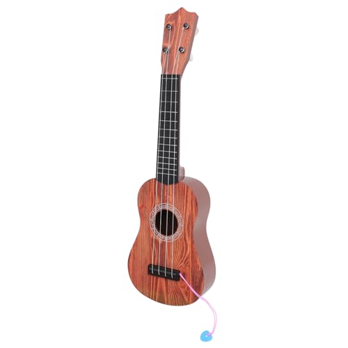 WESIEVYA Ukulele Kinder Gitarrenspielzeug Mini Kinder Musikinstrumente Minispielzeug für Kinder kinderinstrumente musikinstrumente für Kinder Mini-Gitarre Musikinstrument für Kinder Plastik von WESIEVYA