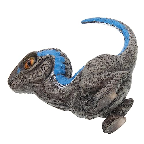 WESIEVYA Velociraptor-Spielzeug Kleinkind Dinosaurier Dinosaurier-Party- Realistische Dinosaurierdekoration Kleinkindspielzeug Kinderspielzeug Dinosaurier-Statue- Dino-Figur Harz von WESIEVYA