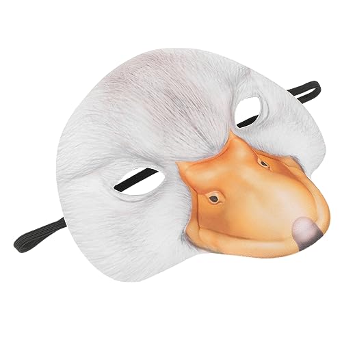 WESIEVYA halloween costume halloween kleidung halloweenmasken faschingsmasken faschingskostüme Cosplay-Halbmaske Halloween-Halbmaske Entenkopfmaske Maskerade Halloween-Maske Tiere Maske Eva von WESIEVYA