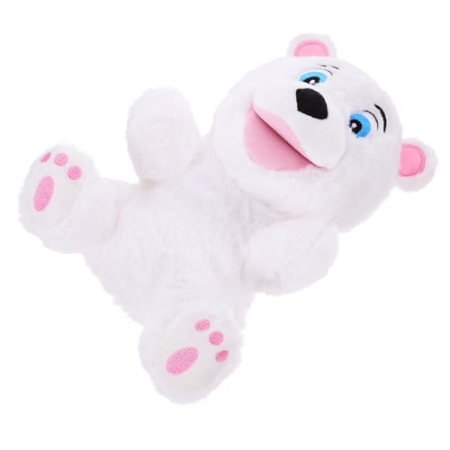 WESIEVYA Toys Handpuppen-plüschtier Üsch Bären Handpuppe Für Rollenspiele Interaktive Erzählung Weiches Üschspielzeug Ideal Für Und Als Lehrmittel Niedliches Bärenmotiv von WESIEVYA