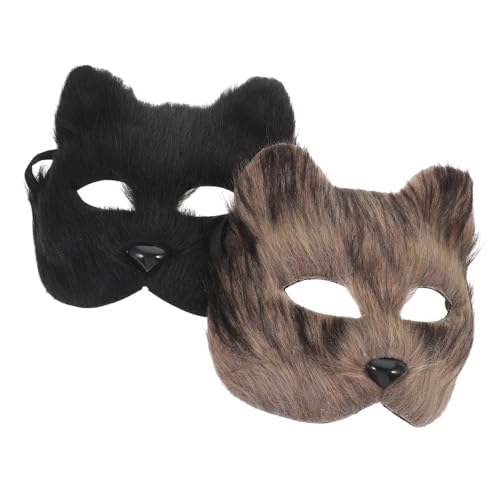 WESIEVYA üsch Fuchsmaske Realistische Maske Für Karneval Halloween Und Kostümpartys Dekorative Cosplay Maske Für Kreative Verkleidungen Und Anlässe von WESIEVYA