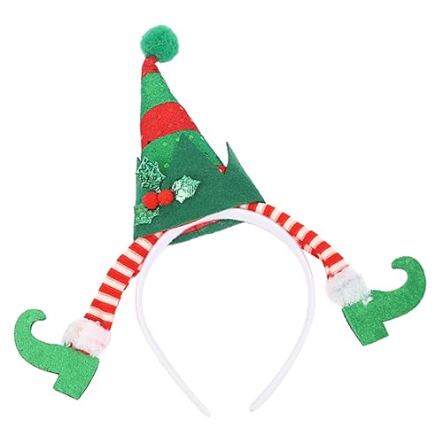 WESIEVYA weihnachtsstirnband dekore weihnachts kopfschmuck weihnachtskopfschmuck weihnachtskopfbedeckungen reindeer headband weihnachtsdeko süße Stirnbänder Cosplay-Zubehör Plastik von WESIEVYA