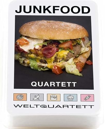 WESTCRAFT Karten Quartett Spiel + Sticker | Tyrannen I-IV Ungeziefer Marien-Erscheinung Junkfood Seuchen | (Junkfood) von WESTCRAFT