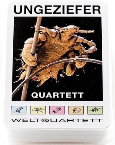 WESTCRAFT Karten Quartett Spiel + Sticker | Tyrannen I-IV Ungeziefer Marien-Erscheinung Junkfood Seuchen | (Ungeziefer) von WESTCRAFT