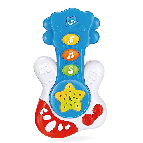 WEofferwhatYOUwant Mein erstes Spielzeug Instrument, die E Gitarre ! Musikalische Früherziehung für Babys ab 18 Monate von WEofferwhatYOUwant