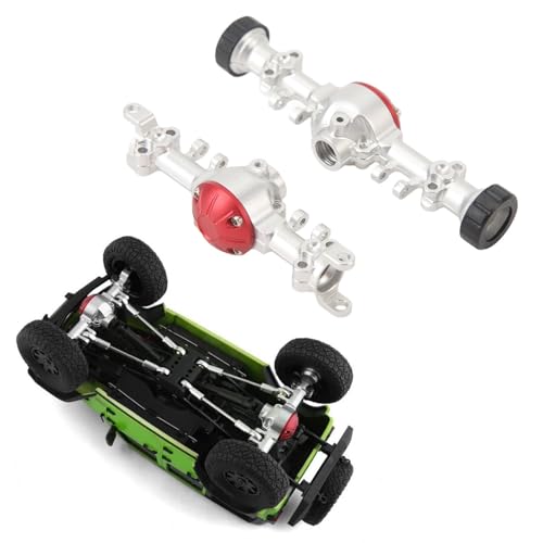 WGFOIP RC -Auto Vorderen Hinterachsen Aluminiumlegierung, Einfache Installation, Hochfestigkeits -Upgrade -Teile Passen 1/24 Mini Z RC -Auto Rot Silber WGFOIP RC -Auto Vorderen Hinterachsen Aluminiumlegierung, Einfache Installation, Hochfestigkeits -Upgrade -Teile Passen 1/24 Mini Z RC -Auto Rot Silber von WGFOIP