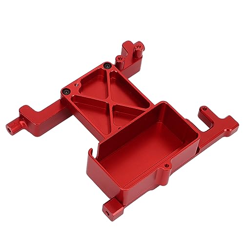 WGFOIP Stabile Feste RC-Servohalterung aus Aluminiumlegierung mit Einfacher Installation für SCX6 1/6 (Rot) von WGFOIP