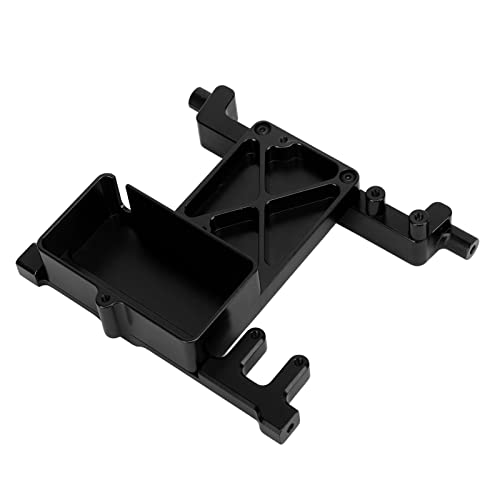 WGFOIP Stabile Feste RC-Servohalterung aus Aluminiumlegierung mit Einfacher Installation für SCX6 1/6 (Schwarz) von WGFOIP