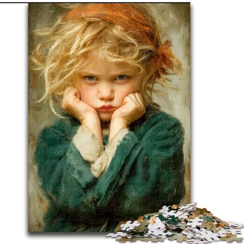 Puzzle 1000 Teile für Erwachsene, Wütender Kleiner Junge, Puzzle für Erwachsene, 1000 Teile, Spielzeug, Geschenk, pädagogisches, intellektuelles, entspannendes, lustiges Familienspiel (Größe 26x38cm) Puzzle 1000 Teile für Erwachsene, Wütender Kleiner Junge, Puzzle für Erwachsene, 1000 Teile, Spielzeug, Geschenk, pädagogisches, intellektuelles, entspannendes, lustiges Familienspiel (Größe 26x38cm) von WGLINGX