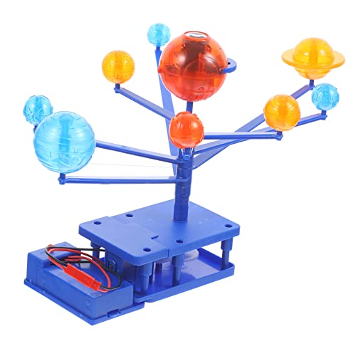 WHAMVOX 1 Satz Acht-Planeten-Experiment Mechanisches Modell des Sonnensystems Planetariumsprojektor Kinder experimente Experiment Kinder lustiges planetarisches Modellspielzeug Plastik von WHAMVOX