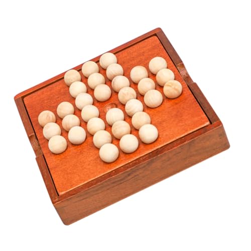 WHAMVOX 1 Satz Einzelnes Edles Schach Desktop-Spielzeug Kinder Spielset Brettspiel Für Kinder Kidcraft-spielset Aufbewahrungsbehälter Für Schach Hölzern Brown von WHAMVOX