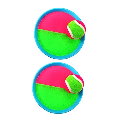 WHAMVOX 1 Satz GOO-Ball Self-Stick-Paddle-Spiel Kidcraft-spielset Paddel Fang- Und Wurfspiel Kinder Im Freien Strandspielzeug Für Kleinkinder Paddel Fangspiele Spielzeug Plastik Blue von WHAMVOX