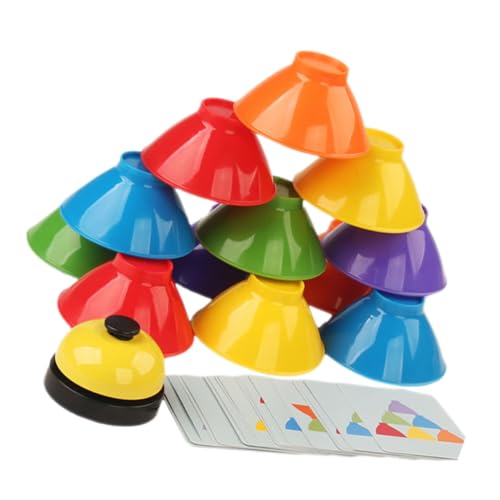 WHAMVOX 1 Satz Stapelbares Schüsselspielzeug Kleinkindspielzeug Kinderspielzeug Spielzeug Spielzeuge Spielzeug Für Kleinkinder Passendes Spielspielzeug Stapelbecher Für Babys Papier von WHAMVOX