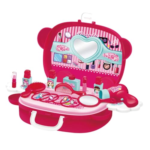 WHAMVOX 1 Schachtel Schminkkoffer Set Rosarot Simulation Kosmetik Langlebig Sicher mit Abgerundeten Ecken Aufbewahrung für Mädchen Geburtstagsgeschenk WHAMVOX 1 Schachtel Schminkkoffer Set Rosarot Simulation Kosmetik Langlebig Sicher mit Abgerundeten Ecken Aufbewahrung für Mädchen Geburtstagsgeschenk von WHAMVOX