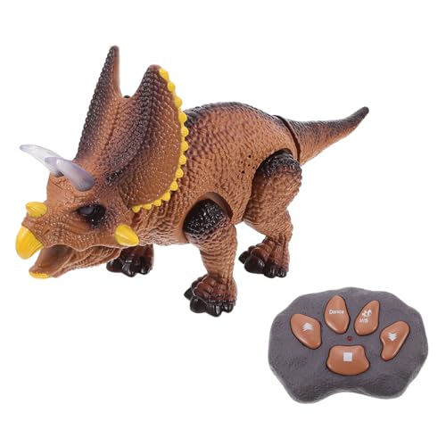 WHAMVOX 1 Set Fernbedienung Dinosaurier Kinder Dinosaurier Spielzeug Elektro Triceratops Figuren Stimmhafte Dinosaurier Walking Dinosaurier Roboter Dinosaurier Modell Triceratops Modell von WHAMVOX