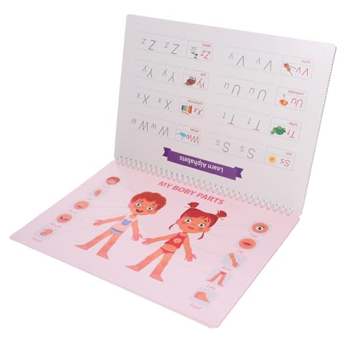 WHAMVOX 1 Set Früherziehung Ruhiges Buch Spielzeug Für Kleinkinder Kinderzimmer Dekoration Aufkleber Buch Kinderzimmer Aufkleber Buch Kleinkinder Beschäftigt Buch Spielzeug von WHAMVOX