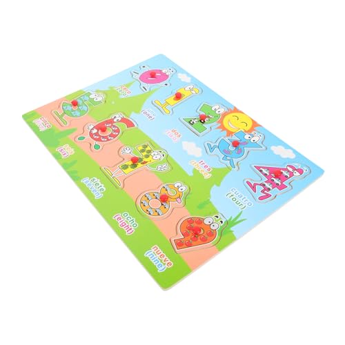 WHAMVOX 1 Set Spanisch Puzzle Spielzeug Für Kleinkinder B Spielzeug Puzzle Kleinkind Puzzle Kinderspielzeug Puzzle Spielzeug Lernpuzzle Für Kleinkinder Puzzle Brett Puzzle Für von WHAMVOX