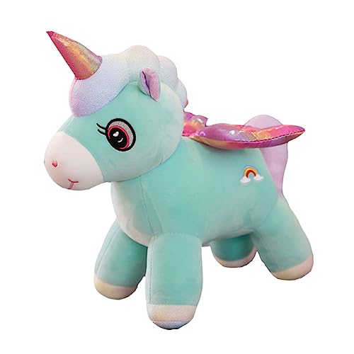 WHAMVOX 1 Stück Mehrzweckeinhorn Plüsch Puppe Kreative Plüsch Unicorn Puppe (28cm) von WHAMVOX