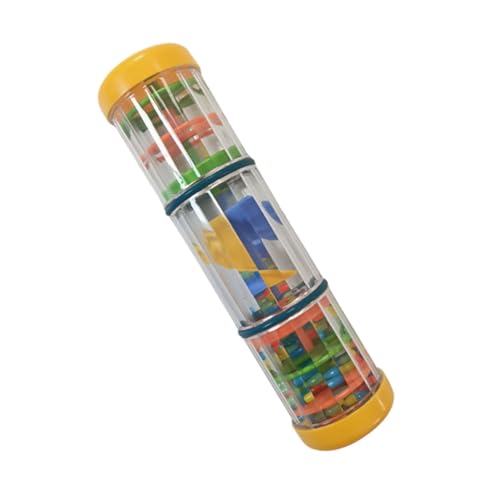 WHAMVOX 1 Stück Regen Sound Zylinder Lehrmittel Mini Shaker Spielzeug Musikspielzeug Für Kleinkinder Regenstab Musikinstrumente Sensorisches Spielzeug Regenstab Rasselrohr von WHAMVOX