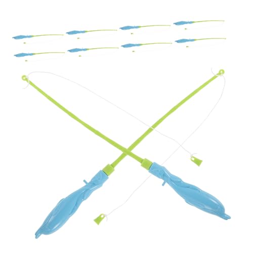 WHAMVOX 10 Stück Teiliges Angelspielset Mittlere Bunte Angelruten Pädagogisches Motorikspielzeug für Kindergarten Wasserspielzeug zur Feinmotorik und Hand Auge koordination WHAMVOX 10 Stück Teiliges Angelspielset Mittlere Bunte Angelruten Pädagogisches Motorikspielzeug für Kindergarten Wasserspielzeug zur Feinmotorik und Hand Auge koordination von WHAMVOX