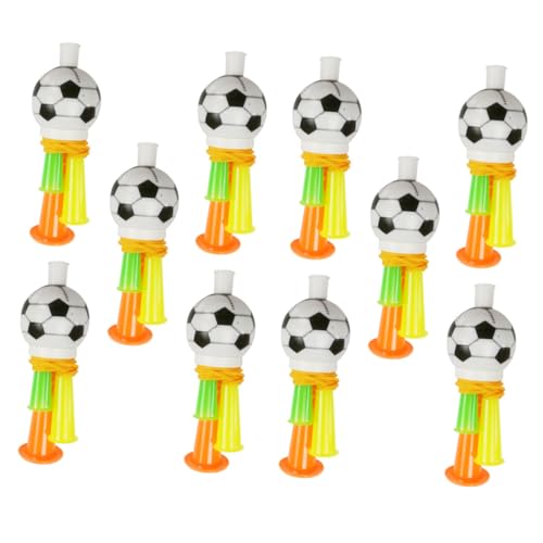 WHAMVOX 10 Stück Teiliges Fußball Event Horn aus Robustem Kunststoff Lautes Stadion Luft horn für Sportveranstaltungen Fanfare Tröte zum Anfeuern und Feiern bei Fußballspielen und Partys WHAMVOX 10 Stück Teiliges Fußball Event Horn aus Robustem Kunststoff Lautes Stadion Luft horn für Sportveranstaltungen Fanfare Tröte zum Anfeuern und Feiern bei Fußballspielen und Partys von WHAMVOX