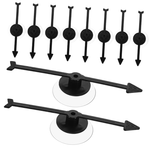 WHAMVOX 10 Stück Teiliges Schwarze Pfeile mit Saugnapf für Brettspiele Leicht Wiederverwendbar Praktisch für Unterricht Robustes Kunststoff zubehör für Spiele und Lernaktivitäten WHAMVOX 10 Stück Teiliges Schwarze Pfeile mit Saugnapf für Brettspiele Leicht Wiederverwendbar Praktisch für Unterricht Robustes Kunststoff zubehör für Spiele und Lernaktivitäten von WHAMVOX