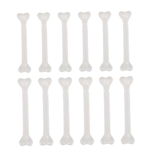 WHAMVOX 12 Stück Plastik kleine Knochenrequisiten Mini-Kunstknochen Fälschung Halloween -Party -Dekorationen Stütze beängstigend Halloween gefälschte Körperteile Plastikfächerknochen Weiß WHAMVOX 12 Stück Plastik kleine Knochenrequisiten Mini-Kunstknochen Fälschung Halloween -Party -Dekorationen Stütze beängstigend Halloween gefälschte Körperteile Plastikfächerknochen Weiß von WHAMVOX