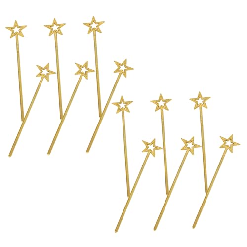 WHAMVOX 12 Stück Teiliges Feenstab Glitzernden Sternen Leichter Prinzessinnen-zauberstab für Ergonomisch für Geburtstagsfeiern Kostümpartys Indoor Outdoor-spielspaß WHAMVOX 12 Stück Teiliges Feenstab Glitzernden Sternen Leichter Prinzessinnen-zauberstab für Ergonomisch für Geburtstagsfeiern Kostümpartys Indoor Outdoor-spielspaß von WHAMVOX