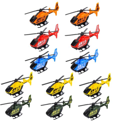 WHAMVOX 12 Stück Teiliges Miniatur Rückzieh Helikopter für Realistische Hubschrauber Nachziehspielzeug Fördert Auge Hand koordination Sicher Farblich Sortiert Geschenk für Zufällige Farbe WHAMVOX 12 Stück Teiliges Miniatur Rückzieh Helikopter für Realistische Hubschrauber Nachziehspielzeug Fördert Auge Hand koordination Sicher Farblich Sortiert Geschenk für Zufällige Farbe von WHAMVOX