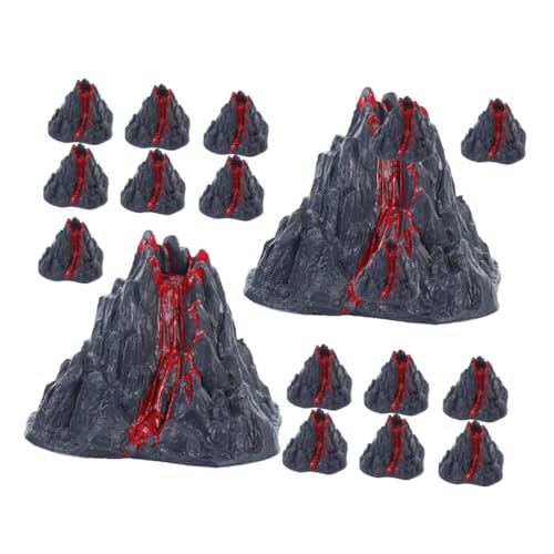 WHAMVOX 16 Stück Teiliges Modell aus Kunststoff mit Lebensechtem Lavadesign Kleine Tischdekoration für Zuhause und Schule Robustes Wissenschaftsexperimente und Lernzwecke WHAMVOX 16 Stück Teiliges Modell aus Kunststoff mit Lebensechtem Lavadesign Kleine Tischdekoration für Zuhause und Schule Robustes Wissenschaftsexperimente und Lernzwecke von WHAMVOX