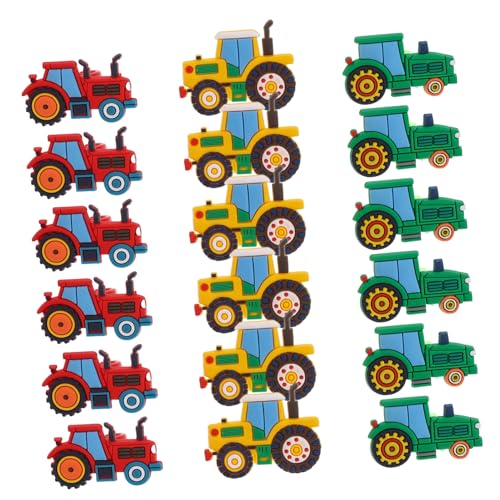 WHAMVOX 18 Stück Teiliges Kinderparty Plastikbauernhof Fahrzeug Ringe Niedliche Bunte Spielzeugringe für Kindergeburtstag Langlebige Bauernhof und Baumaschinen Motive als Originelle WHAMVOX 18 Stück Teiliges Kinderparty Plastikbauernhof Fahrzeug Ringe Niedliche Bunte Spielzeugringe für Kindergeburtstag Langlebige Bauernhof und Baumaschinen Motive als Originelle von WHAMVOX