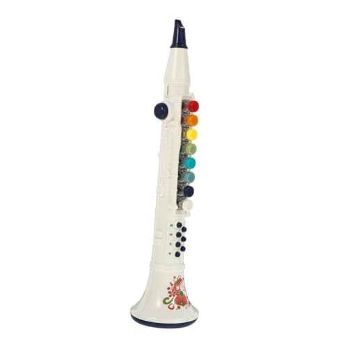 WHAMVOX Junge Mädchen Klarinette Spielzeug Musikspielzeug Zur Frühkindlichen Noten Und Aufhängeschnur Aus Hochwertigem Material Für Kreative Spielerlebnisse WHAMVOX Junge Mädchen Klarinette Spielzeug Musikspielzeug Zur Frühkindlichen Noten Und Aufhängeschnur Aus Hochwertigem Material Für Kreative Spielerlebnisse von WHAMVOX