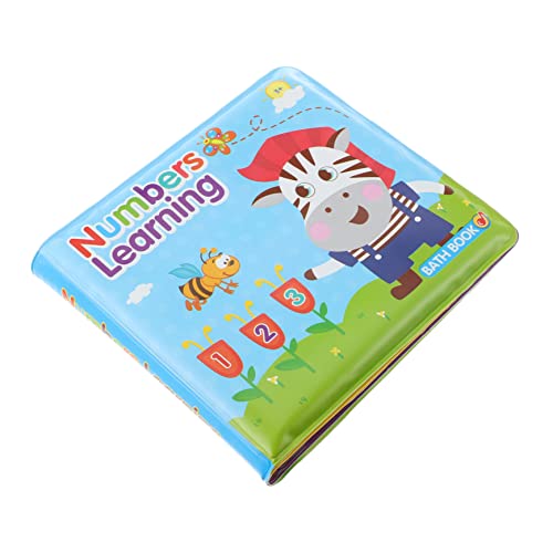 WHAMVOX 1stk Reißfestes Buch Badespielzeug Anti-tränen-babybücher Spielzeug Für Kinder -badebuch Lehrbuch Für Kleinkinder Babydusche Buch Zahlenbuch Für Babys Buch Eva von WHAMVOX