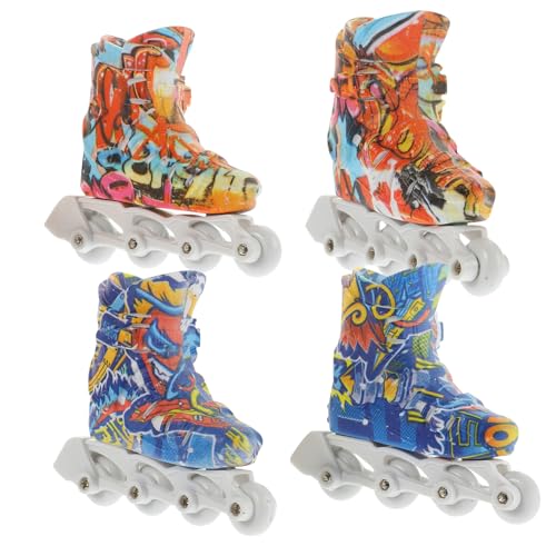 WHAMVOX 2 Paare Realistische Finger Rollschuhe Mini Finger Skateboard Fingerkoordination Training Stressabbau Kreatives Fingerspielzeug für Erwachsene Tischdekoration WHAMVOX 2 Paare Realistische Finger Rollschuhe Mini Finger Skateboard Fingerkoordination Training Stressabbau Kreatives Fingerspielzeug für Erwachsene Tischdekoration von WHAMVOX