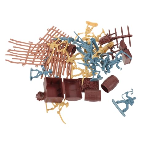WHAMVOX 2 Sätze Detaillierte Kunststoff Armee Figuren mit Vielseitigem Zubehör für Kreatives Rollenspiel Jungen Geburtstag WHAMVOX 2 Sätze Detaillierte Kunststoff Armee Figuren mit Vielseitigem Zubehör für Kreatives Rollenspiel Jungen Geburtstag von WHAMVOX