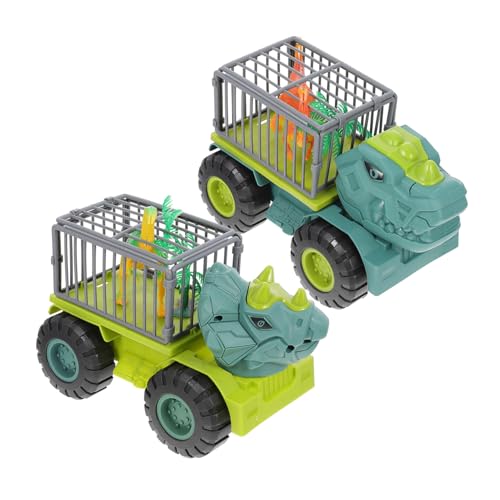 WHAMVOX 2 Sätze Dinosaurier Ingenieurfahrzeug Manuell Angetriebenes Schwungrad Auto Verschiedene Transport Dinosaurier für Kleinkinder Buntes zum Geburtstag Langlebig und Zufällige Farbe WHAMVOX 2 Sätze Dinosaurier Ingenieurfahrzeug Manuell Angetriebenes Schwungrad Auto Verschiedene Transport Dinosaurier für Kleinkinder Buntes zum Geburtstag Langlebig und Zufällige Farbe von WHAMVOX