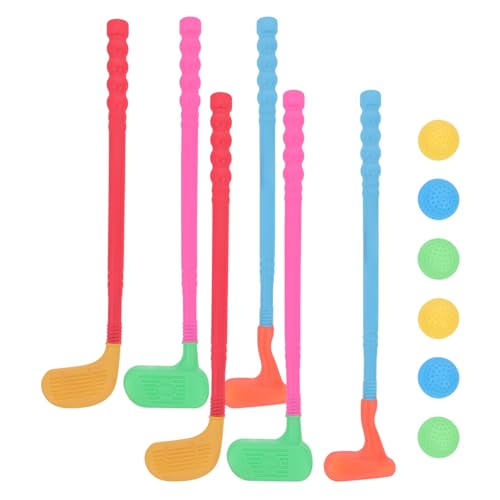WHAMVOX 2 Sätze Golfspielzeug Kunststoff Golfschläger Set mit Schlägern Bällen Eltern Junge Mädchen Interaktives Sportspielzeug für Jungen Mädchen Ab Jahren Zufällige Zufällige Farbe WHAMVOX 2 Sätze Golfspielzeug Kunststoff Golfschläger Set mit Schlägern Bällen Eltern Junge Mädchen Interaktives Sportspielzeug für Jungen Mädchen Ab Jahren Zufällige Zufällige Farbe von WHAMVOX