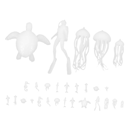 WHAMVOX 2 Sätze Miniatur Meerestiere Druck Epoxidharz Füller DIY Bastelset Kreative Epoxy Casting Figuren für Gruppenaktivität und Meerestier Modellierung WHAMVOX 2 Sätze Miniatur Meerestiere Druck Epoxidharz Füller DIY Bastelset Kreative Epoxy Casting Figuren für Gruppenaktivität und Meerestier Modellierung von WHAMVOX