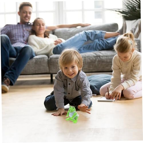 WHAMVOX 2 Stück Aufziehbare Frosch aus Robustem Abs Batteriefrei mit Mechanik Energieeffizient und Langlebig Bunte Wind up Frösche für Lustigen und Sammeln WHAMVOX 2 Stück Aufziehbare Frosch aus Robustem Abs Batteriefrei mit Mechanik Energieeffizient und Langlebig Bunte Wind up Frösche für Lustigen und Sammeln von WHAMVOX