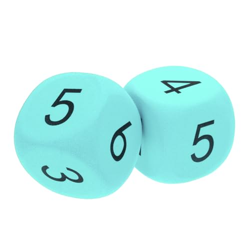 WHAMVOX 2 Stück Große Eva Schaumstoff Würfel Soft Würfelspiel für Klassenzimmer Party Aktivitäten Lehrmittel Leicht und Vielseitig für Zahlen Lernen und Spiele WHAMVOX 2 Stück Große Eva Schaumstoff Würfel Soft Würfelspiel für Klassenzimmer Party Aktivitäten Lehrmittel Leicht und Vielseitig für Zahlen Lernen und Spiele von WHAMVOX