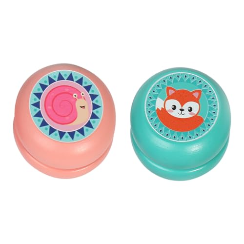 WHAMVOX 2 Stück Holz yo Niedlichen Tiermotiven Kindgerecht Tragbar und Farbenfroh Fördert Hand Augen koordination und Handgelenkskraft für Jungen und Mädchen Ab Jahren WHAMVOX 2 Stück Holz yo Niedlichen Tiermotiven Kindgerecht Tragbar und Farbenfroh Fördert Hand Augen koordination und Handgelenkskraft für Jungen und Mädchen Ab Jahren von WHAMVOX