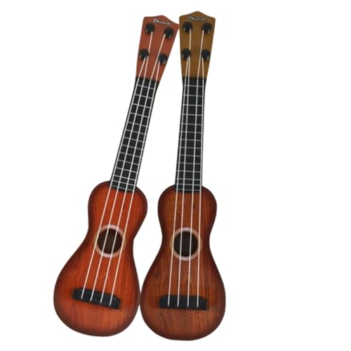 WHAMVOX 2 Stück Kinderspielzeug Ukulele Kleine Robuste Musikinstrumente für Mädchen Ab Jahren Pädagogisches Lernspielzeug zur Musikalischer Talente und Rhythmischer Zufällige Farbe WHAMVOX 2 Stück Kinderspielzeug Ukulele Kleine Robuste Musikinstrumente für Mädchen Ab Jahren Pädagogisches Lernspielzeug zur Musikalischer Talente und Rhythmischer Zufällige Farbe von WHAMVOX