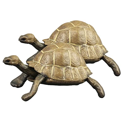 WHAMVOX 2 Stück Realistische Schildkröten Figuren aus Solidem Kunststoff Naturgetreue Deko für Kinderzimmer Schreibtisch und Garten Pädagogisches und Natürliche Wohnraumdekoration WHAMVOX 2 Stück Realistische Schildkröten Figuren aus Solidem Kunststoff Naturgetreue Deko für Kinderzimmer Schreibtisch und Garten Pädagogisches und Natürliche Wohnraumdekoration von WHAMVOX