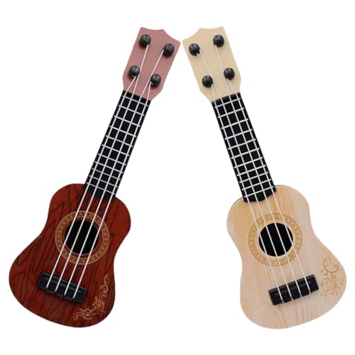 WHAMVOX 2 Stück Teiliges Ukulele Robuste Kindersichere Kunststoff Gitarre Realistische Simulation Bunte Farben Musikalisches Lerninstrument für Frühkindliche Bildung und Bühnenauftritte WHAMVOX 2 Stück Teiliges Ukulele Robuste Kindersichere Kunststoff Gitarre Realistische Simulation Bunte Farben Musikalisches Lerninstrument für Frühkindliche Bildung und Bühnenauftritte von WHAMVOX