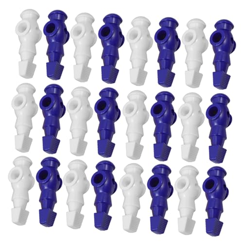 WHAMVOX 26 Stück Teiliges Foosball Ersatzspielerset mit Lebendigen Austauschbaren Tischfußball Figuren in Blau und Weiß Kompatibel für Kickertische Einfache Installation für Spielniveaus WHAMVOX 26 Stück Teiliges Foosball Ersatzspielerset mit Lebendigen Austauschbaren Tischfußball Figuren in Blau und Weiß Kompatibel für Kickertische Einfache Installation für Spielniveaus von WHAMVOX