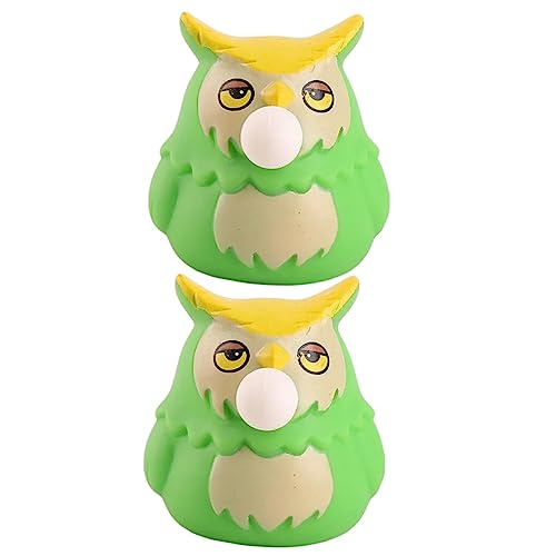 WHAMVOX 2st Prise Musik Kinderspielzeug Spielzeuge Quetschspielzeug Party-Squeeze-Spielzeug Kinder Zappeln Spielzeug Lustige Stressbälle Wutabbauspielzeug Dekompressionsspielzeug Green PVC von WHAMVOX