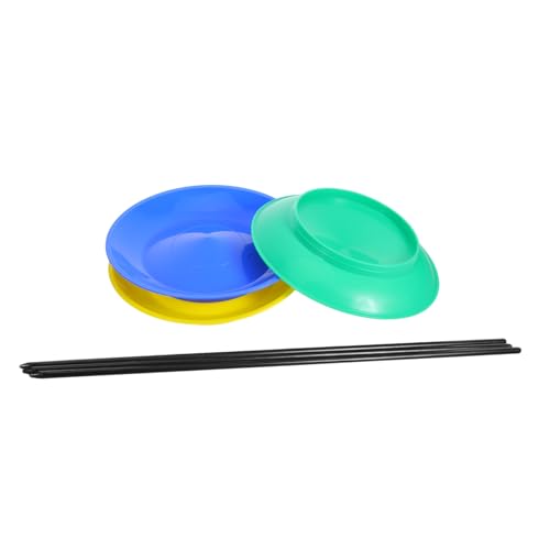 WHAMVOX 3 Satz Jonglier-Plattenspieler Trainieren Jonglierschläger Rotierende Jonglierplatten Geschicklichkeitsspielzeug Zum Jonglieren Kleine Spielsachen Zirkusspielzeug Plastik WHAMVOX 3 Satz Jonglier-Plattenspieler Trainieren Jonglierschläger Rotierende Jonglierplatten Geschicklichkeitsspielzeug Zum Jonglieren Kleine Spielsachen Zirkusspielzeug Plastik von WHAMVOX