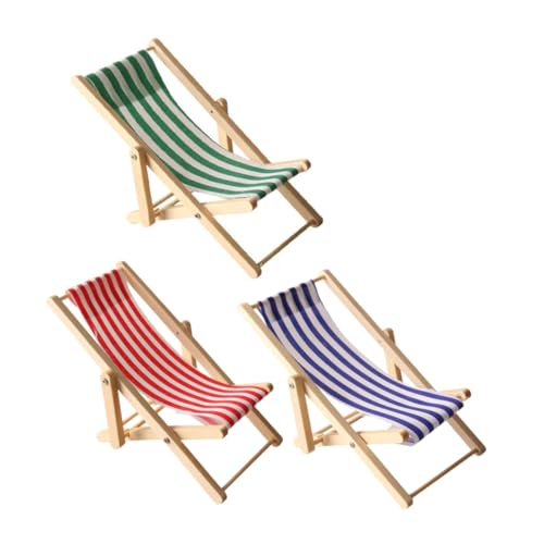 WHAMVOX 3 Stück Teiliges Miniatur Strandstuhl Faltbare Holzliegestühle in Rot Blau Grün Leichte Puppenhaus Deko Stabile Mini Strandstühle für Kreative Gestaltung und Detailreiche WHAMVOX 3 Stück Teiliges Miniatur Strandstuhl Faltbare Holzliegestühle in Rot Blau Grün Leichte Puppenhaus Deko Stabile Mini Strandstühle für Kreative Gestaltung und Detailreiche von WHAMVOX