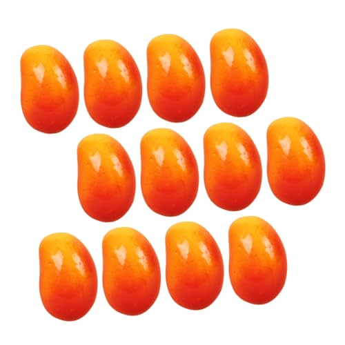 WHAMVOX 30St Minifrüchte kunstobst künstliche früchte Puppenhausdekor Spielzeug für Kinder Children Toys Mini-Dekor mit künstlichen Mangos Layout-Szenendekor simulierte Mangos Schaum rot von WHAMVOX