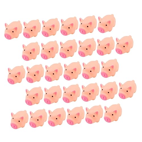 WHAMVOX 30st Schweinchen Kneten Schweine Relief Spielzeug Anti-Stress-Spielzeug Zahnreinigungsspielzeug Für Haustiere Spielzeug Zusammendrücken Babygeschenke Tief Kind Vinyl Hüpfender Ball von WHAMVOX